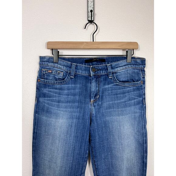 Joe’s Jeans Cigarette Fit Blue Denim Cropped Skinny Jeans Size 30 - Picture 3 of 8